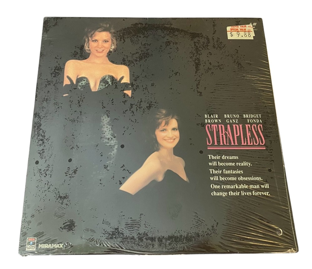 Strapless Rare Laser Disc Movie 1990