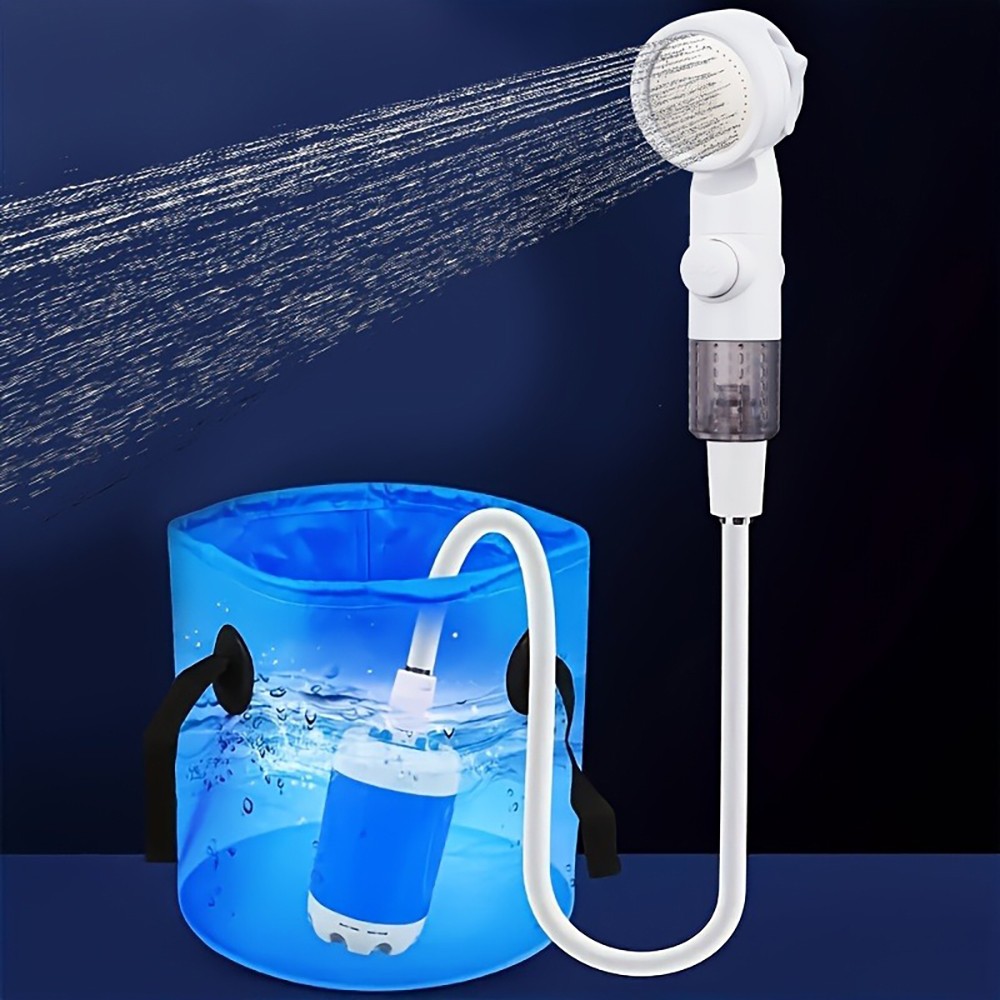 Portable Compact Waterproof Durable Efficient Outdoor Multi-Function Shower Pump