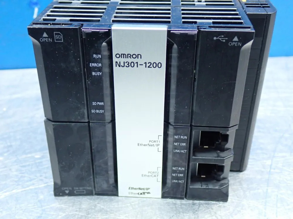 OMRON PROCESSOR CPU UNIT NJ301-1200