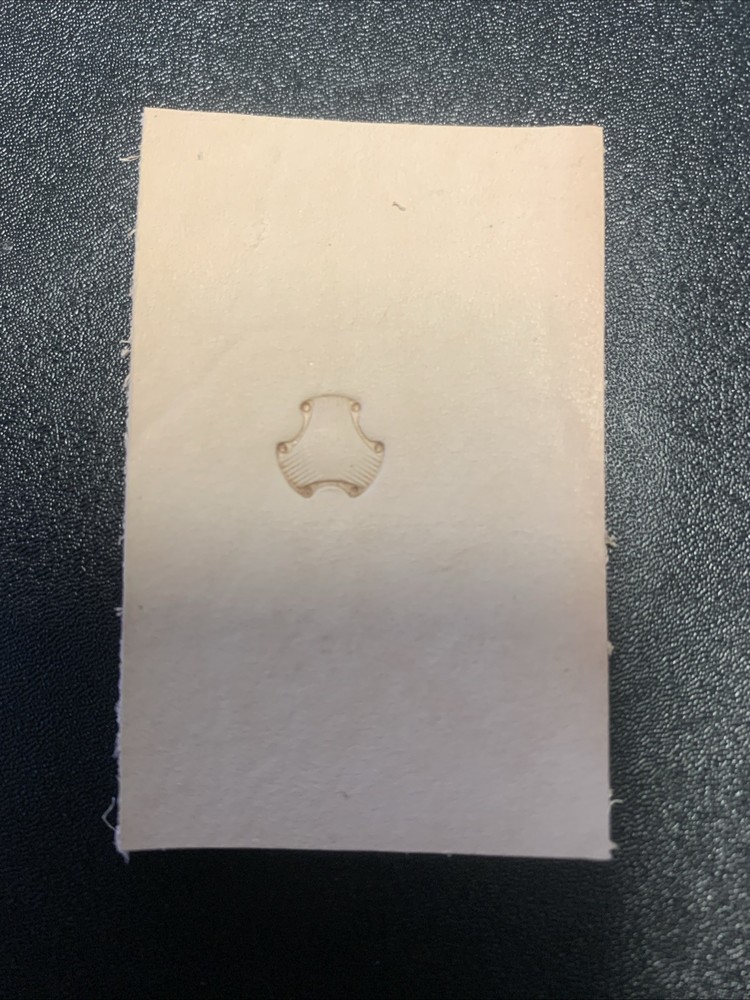 Weave Leather Stamp