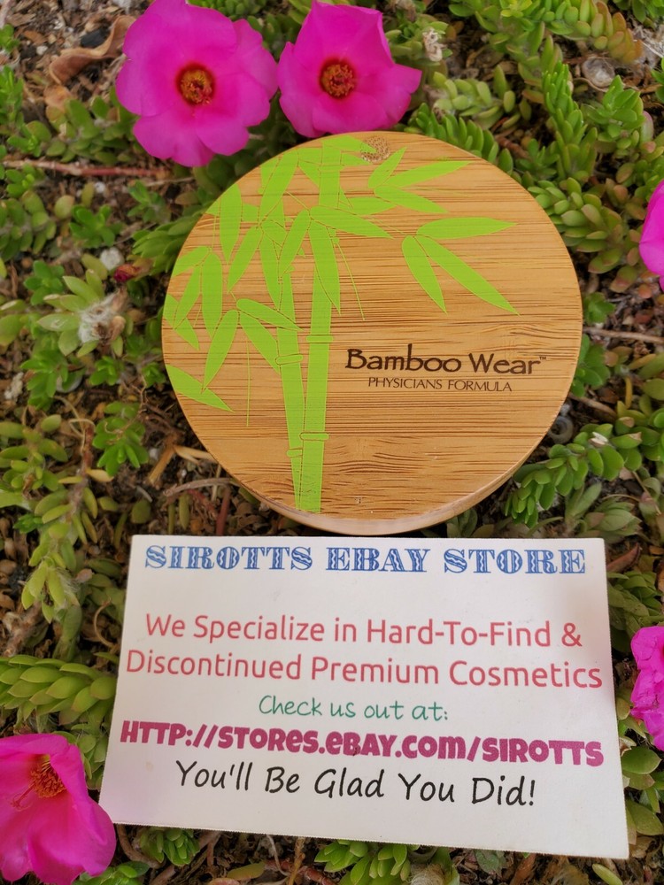 PHYSICIANS FORMULA BAMBOO WEAR COMPACT, MIRROR & BRUSH