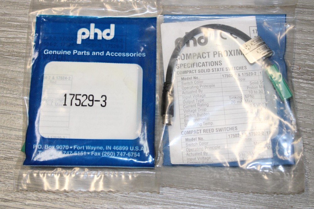PHD 17529-3 Compact Proximity Switch