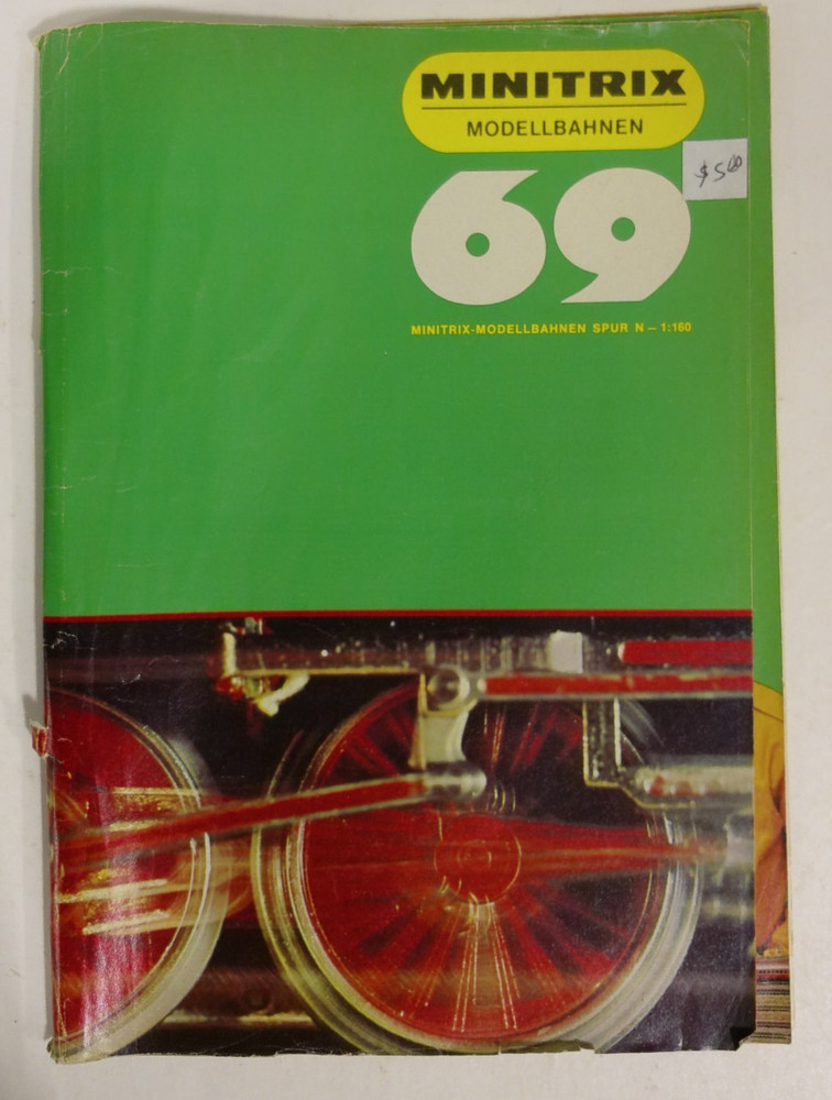 Minitrix 1969 Train Catalog