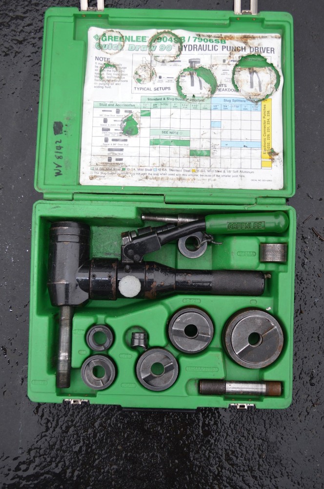 Greenlee 7904SB Quick draw 90 Hydraulic Punch Driver