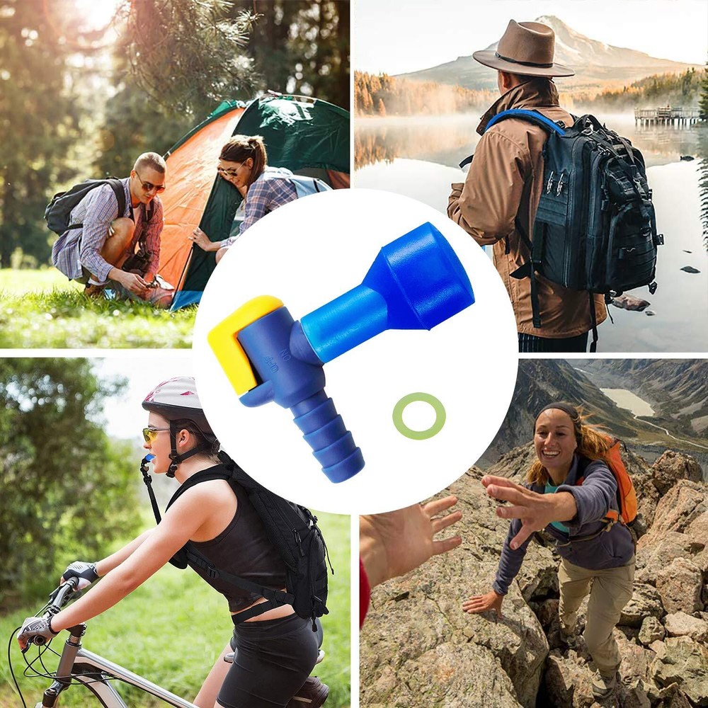 Bite Valve Replacement Mouthpiece Fit For Hydration Pack Bladder Water Backpack