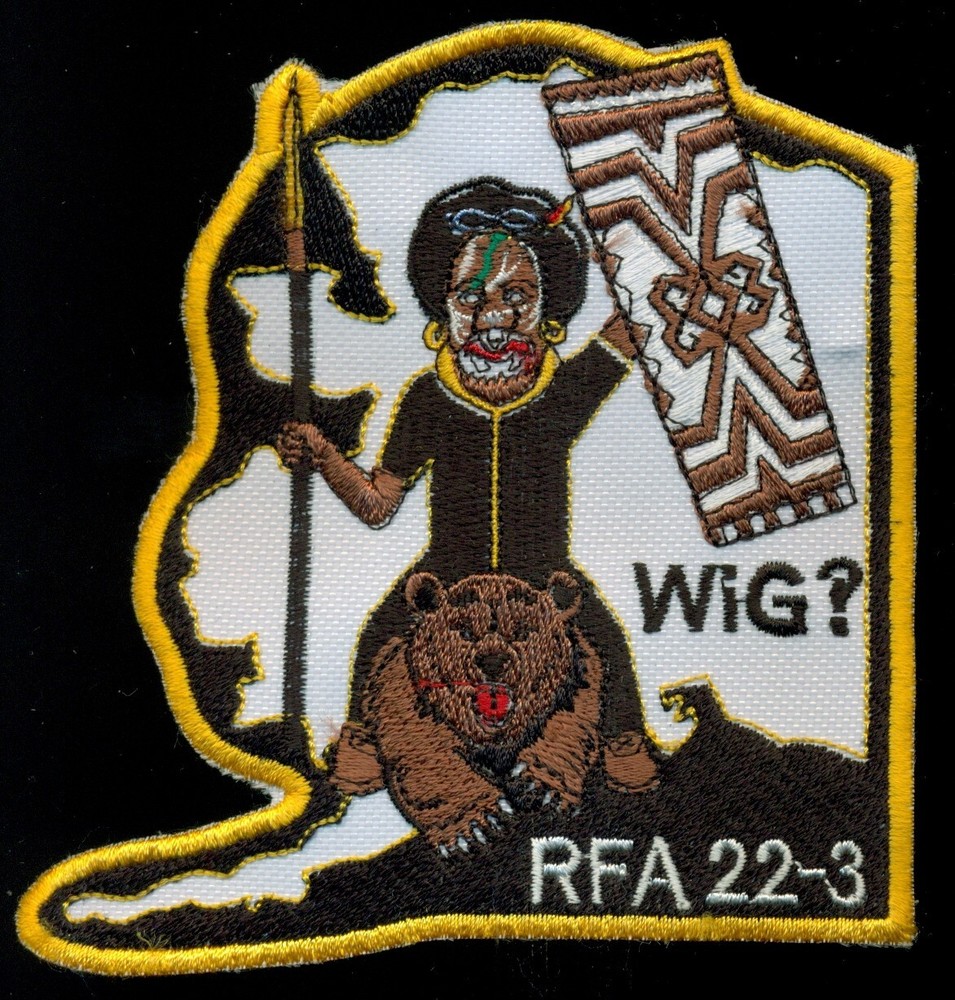 USAF 80th Fighter Squadron RFA 22-3 Patch K-3