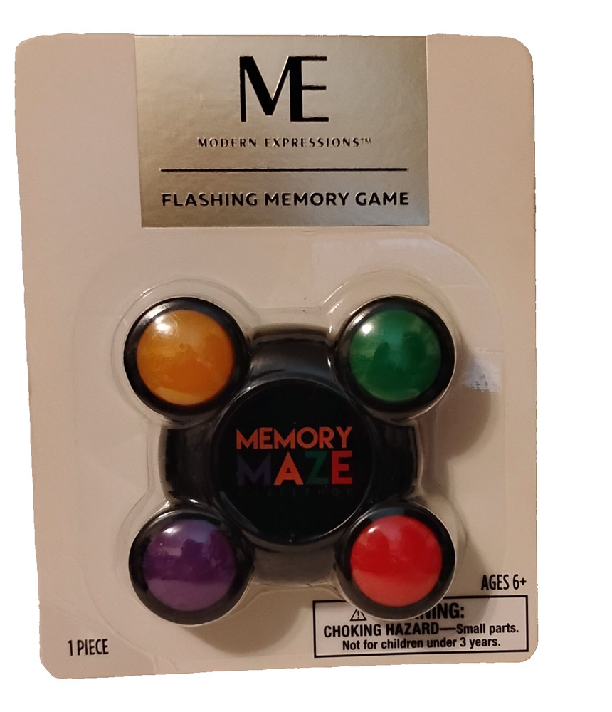 Modern Expression ME Flashing Memory Game Age 6+
