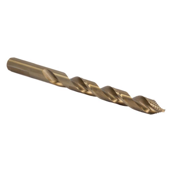 25/64 Cobalt Stepped Drill Bit with 3-Flat Shank