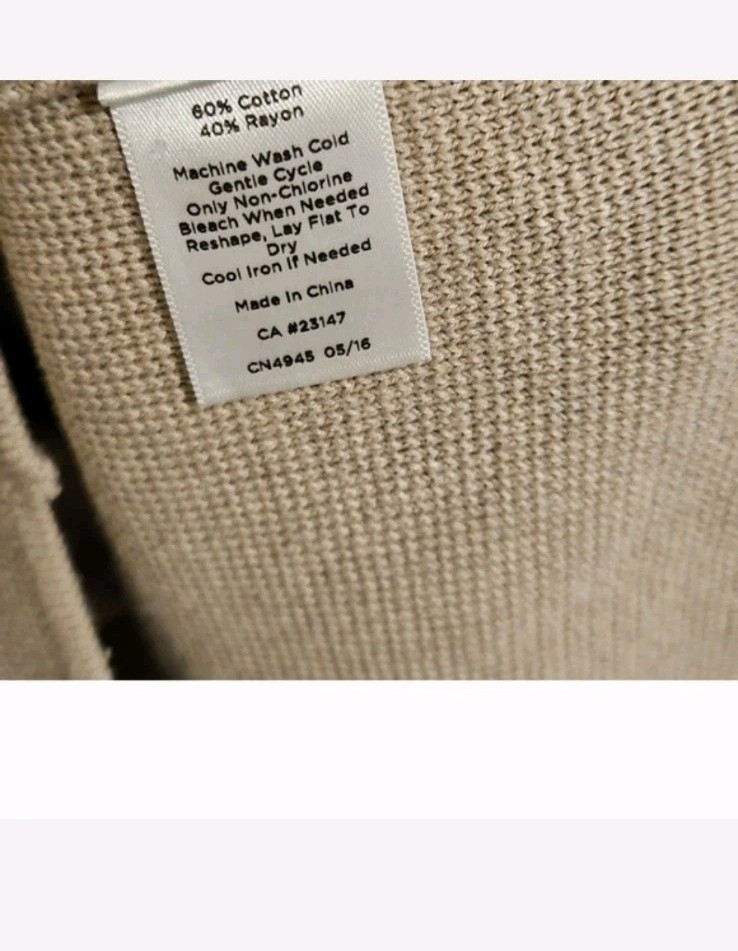Talbots Size Petite Small Stripe Blazer Sweater Jacket