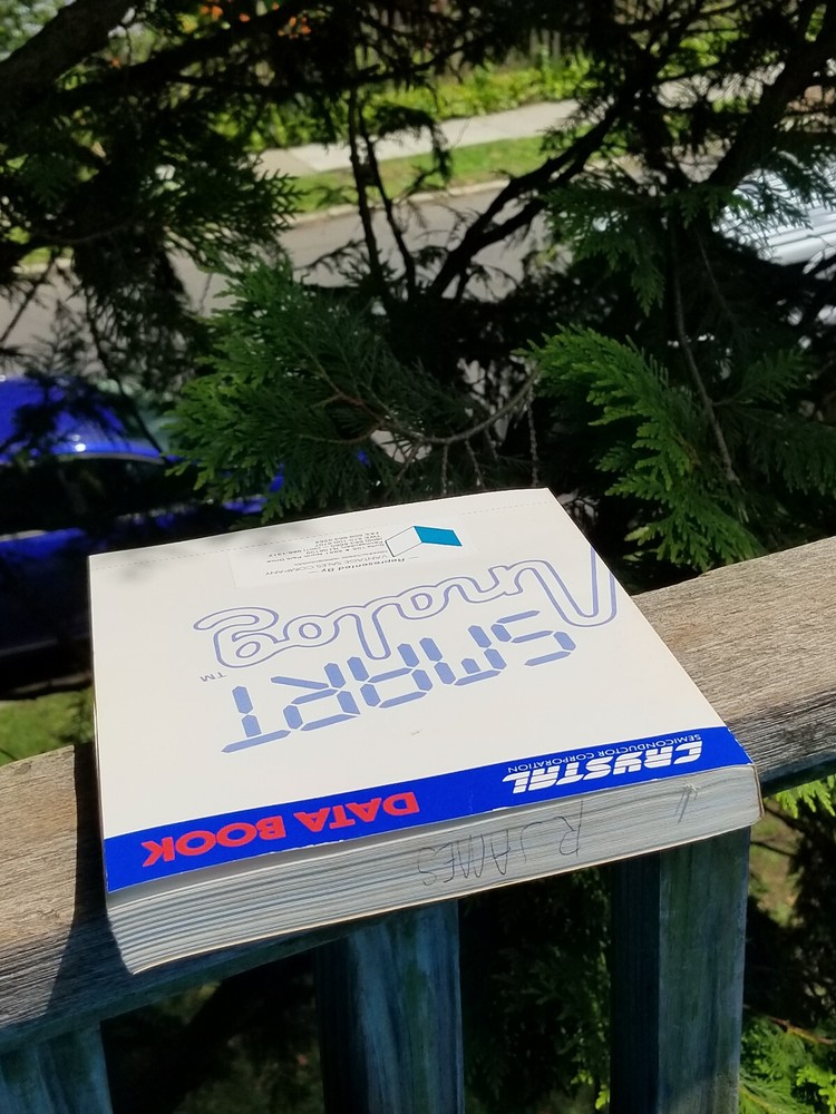 VINTAGE ELECTRONIC BOOK CRYSTAL SEMICONDUCTOR DATA SMART CATALOG 1988