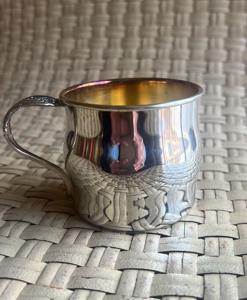 BABY CUP LOVELY SILVER PLATED COMMUNITY