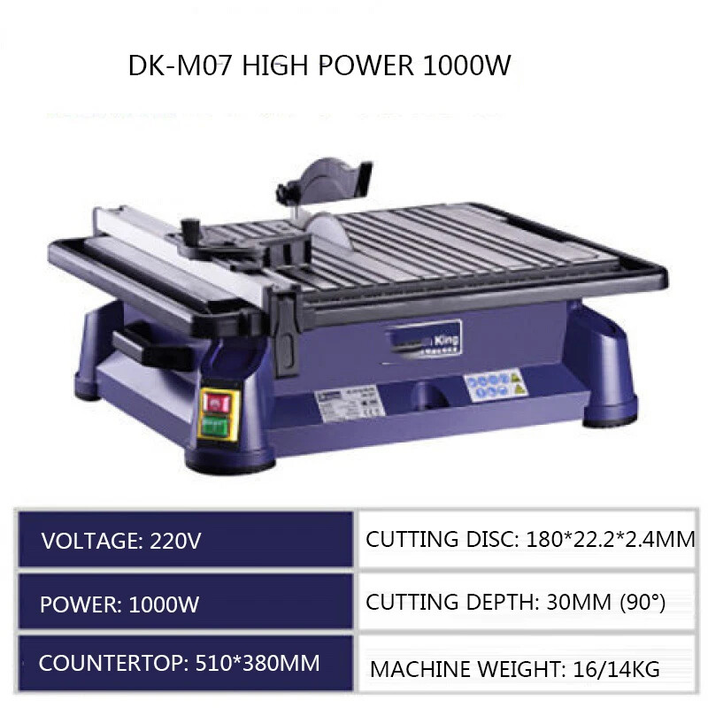 45 Degree Chamfering Machine Desktop Tile Cutting Machine 220V/1000W Portable