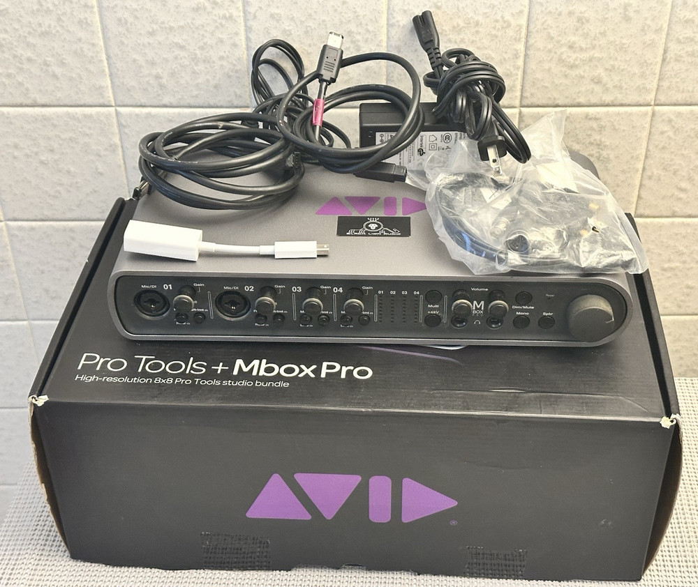 Avid Mbox 3 Pro Black Lion Premium Modified Firewire Interface
