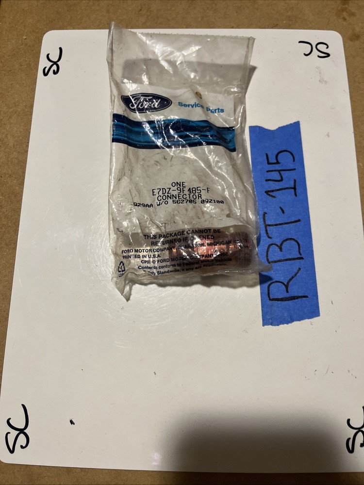 NOS Ford Hardware Connector E7DZ-9F485-F OEM Replacement for Various Models