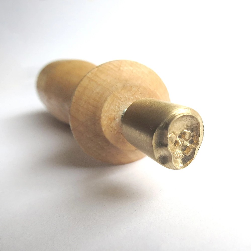 Skull Stamp for Glass Beads Making