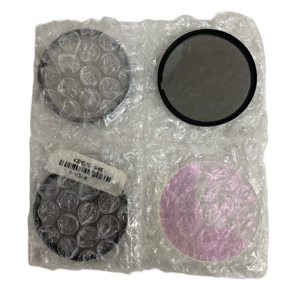 OLMPUS LECO43ND25-W45 MICROSCOPE FILTER SET OF 4