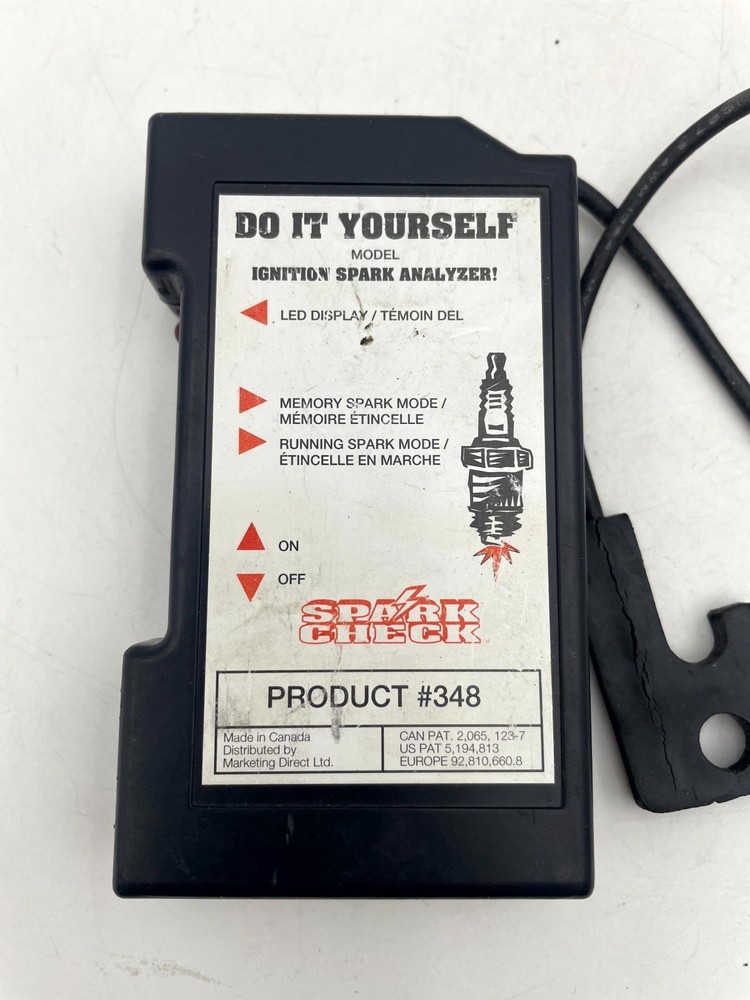 Spark Check Model #348 Ignition Spark Analyzer Black NEED BATTERIES