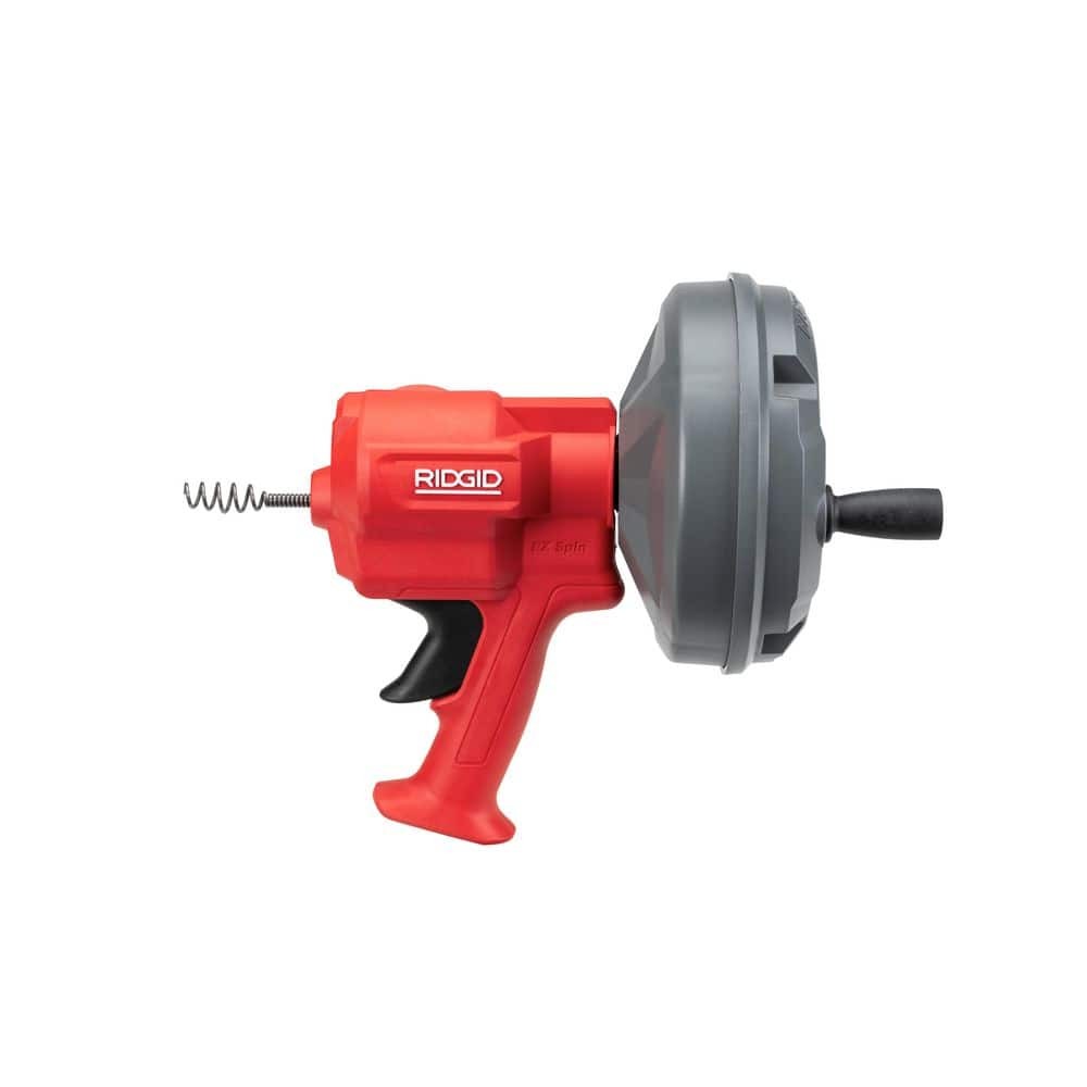 RIDGID EZ SPIN Drain Cleaning Snake Auger