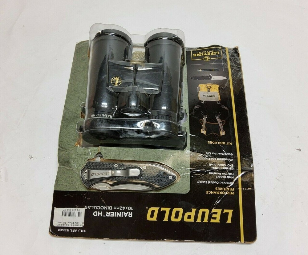 New Leupold Rainier HD 10x42mm Binocular