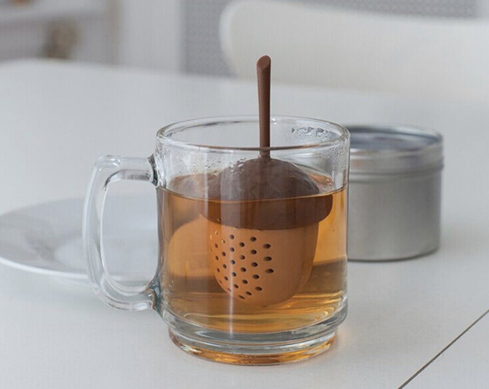 Cute Silicone Acorn Tea Infuser