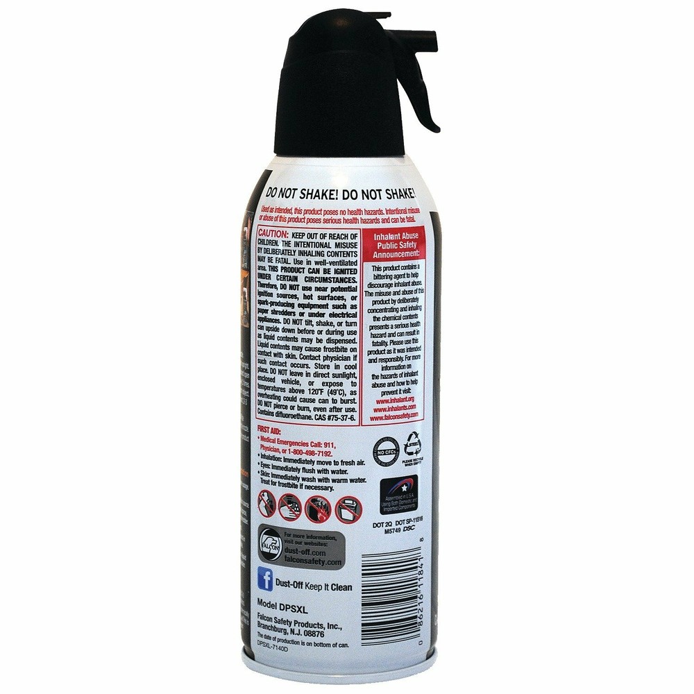 DUST-OFF DSXLP 10Oz Disposable Duster 2Pk