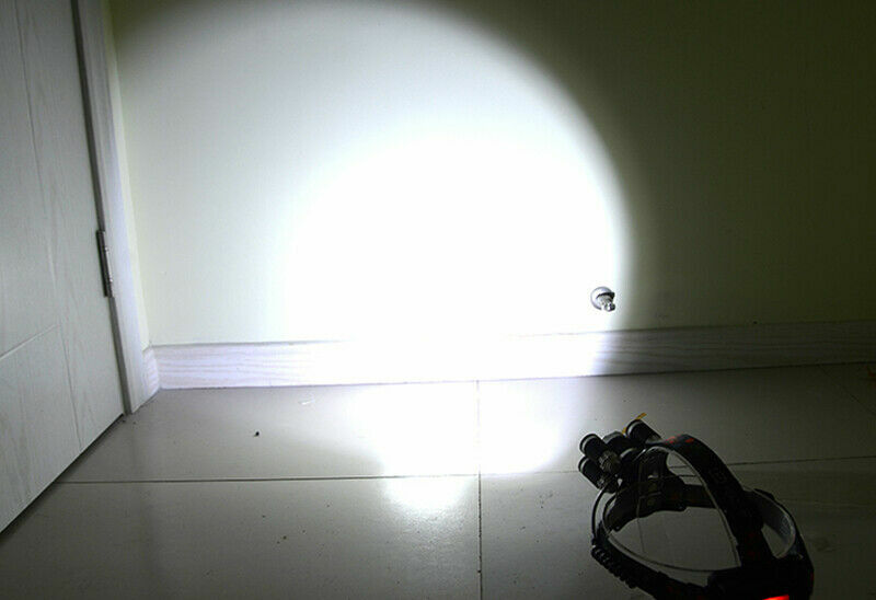 LED Headlamp 5 Head 18650 Headlight Flashlight Torch Light