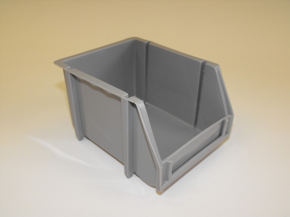 1 Replacement Grey Bin For Harbor Freight 20 Bin Wall Mount Stackable Storage FS