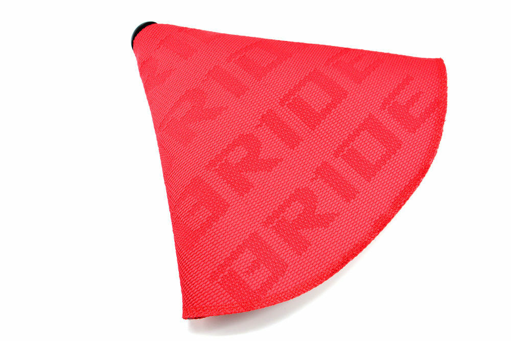 Universal BRIDE Red Hyper Fabric Shift Knob Shifter Boot Cover MT/AT