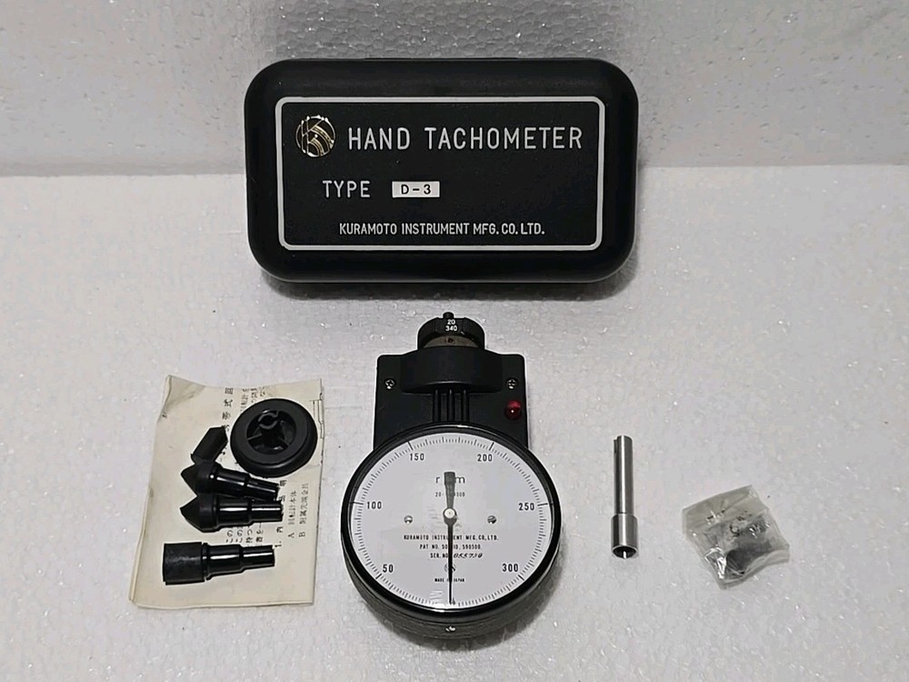Kuramoto D-3 Hand Tachometer , New