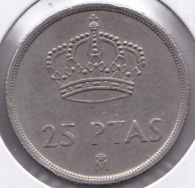1983 Spain 25 Pesetas