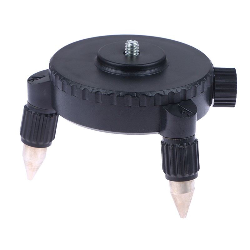 Level Meter Adapter 360-Degree Rotation Base Tripod Bracket 1/4 Inch Interface