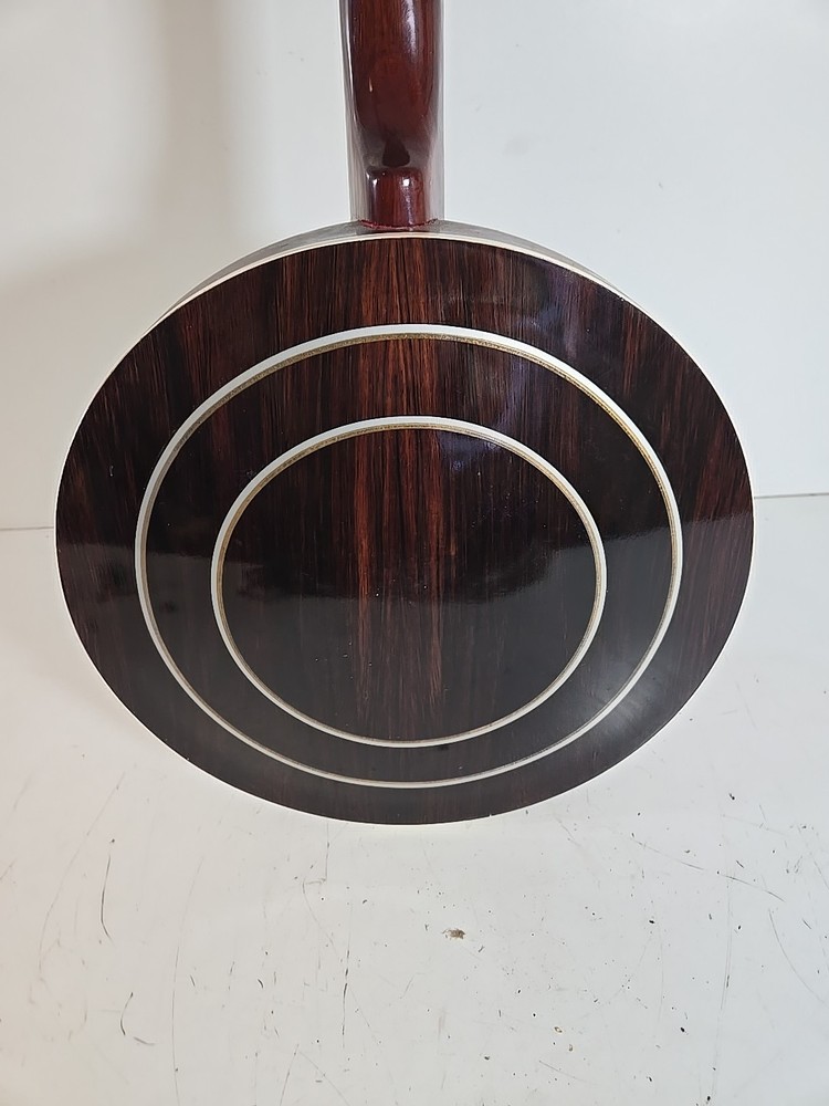 Vintage Harmony 5 String Eagle Banjo With Case