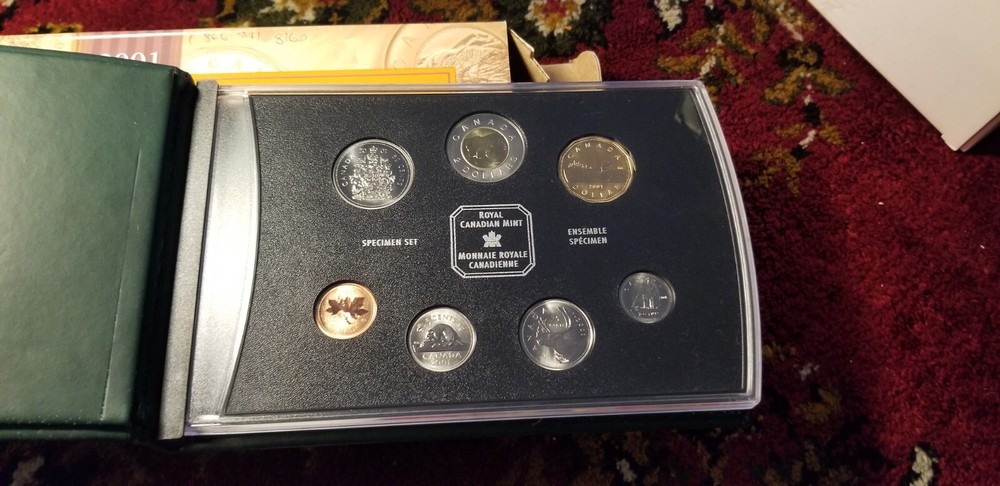 Canada 2001 Specimen Set.