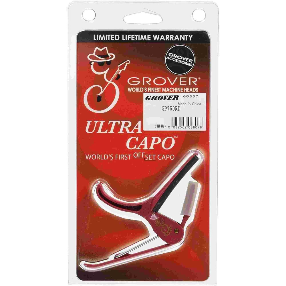 Grover Ultra Capo - Red