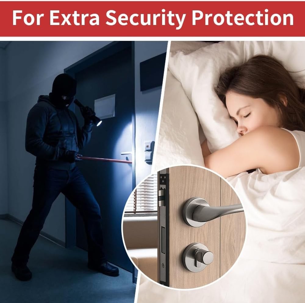 Door Latch Guard Plate Outswing Security Shield