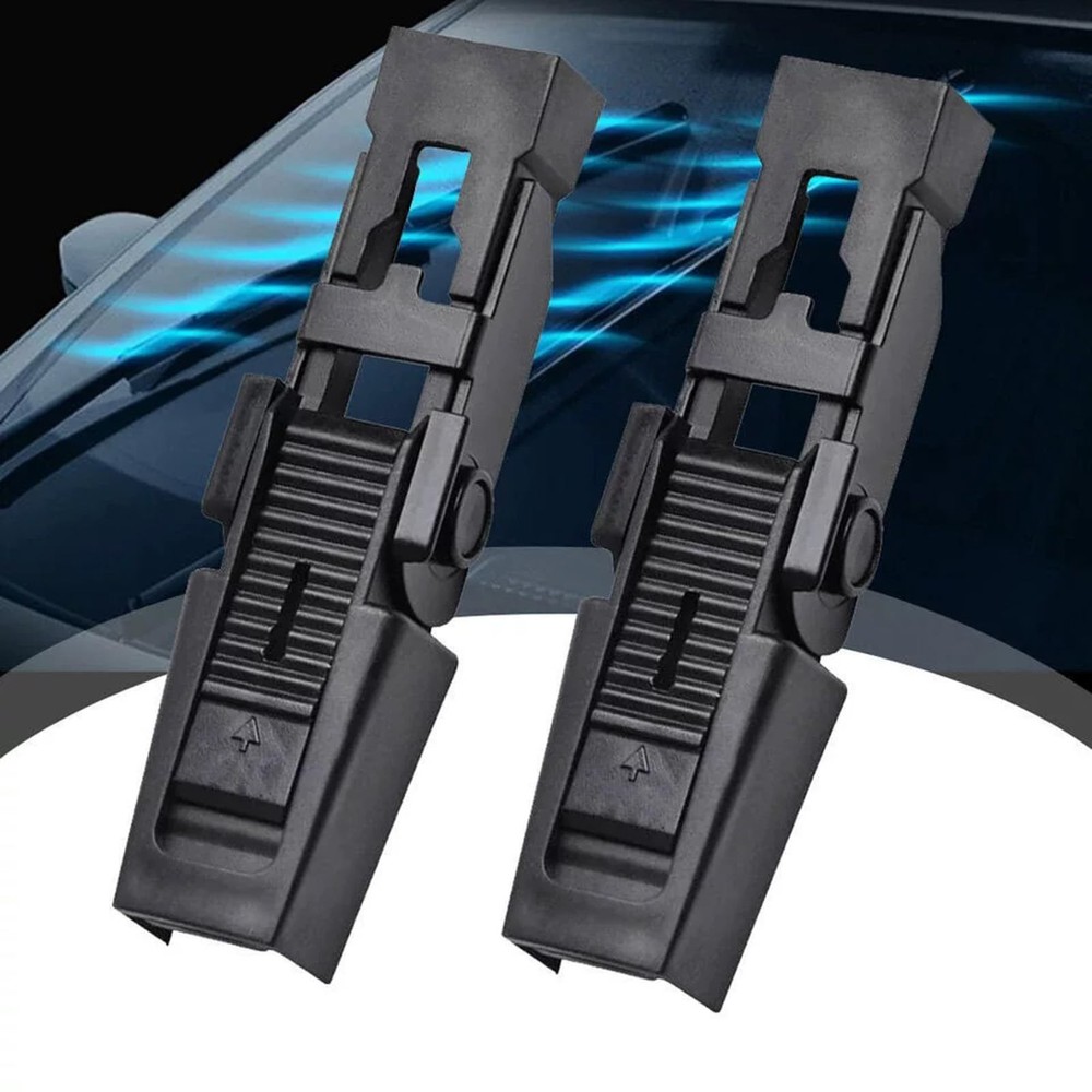 2pcs Front Windshield Wiper Blade Arm Lock Retaining Clip For BMW 5 E39 Audi...
