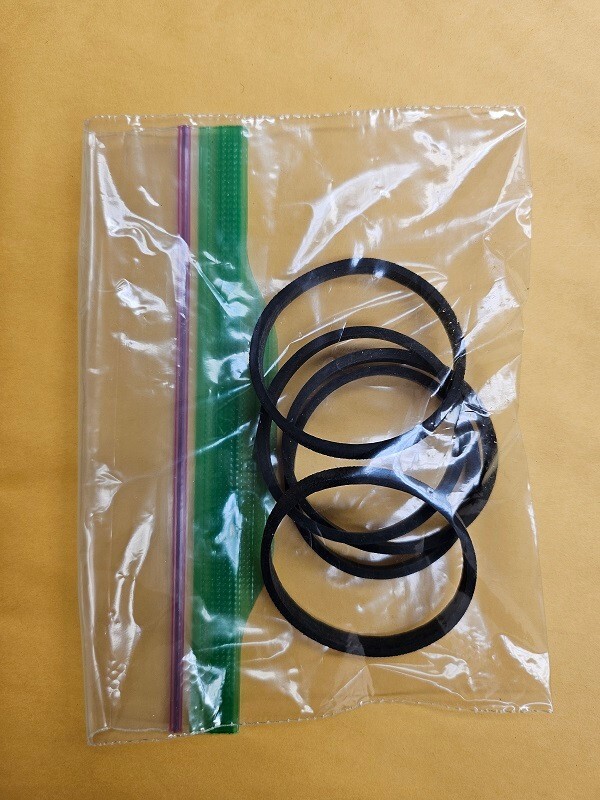 (5pc Pack) 2" Square Cut Rubber Slip Joint Washers- MADE IN USA - Premium