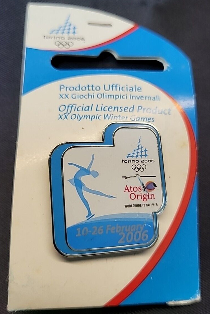 2006 TORINO ATOS ORIGIN SKATING OLYMPIC PIN