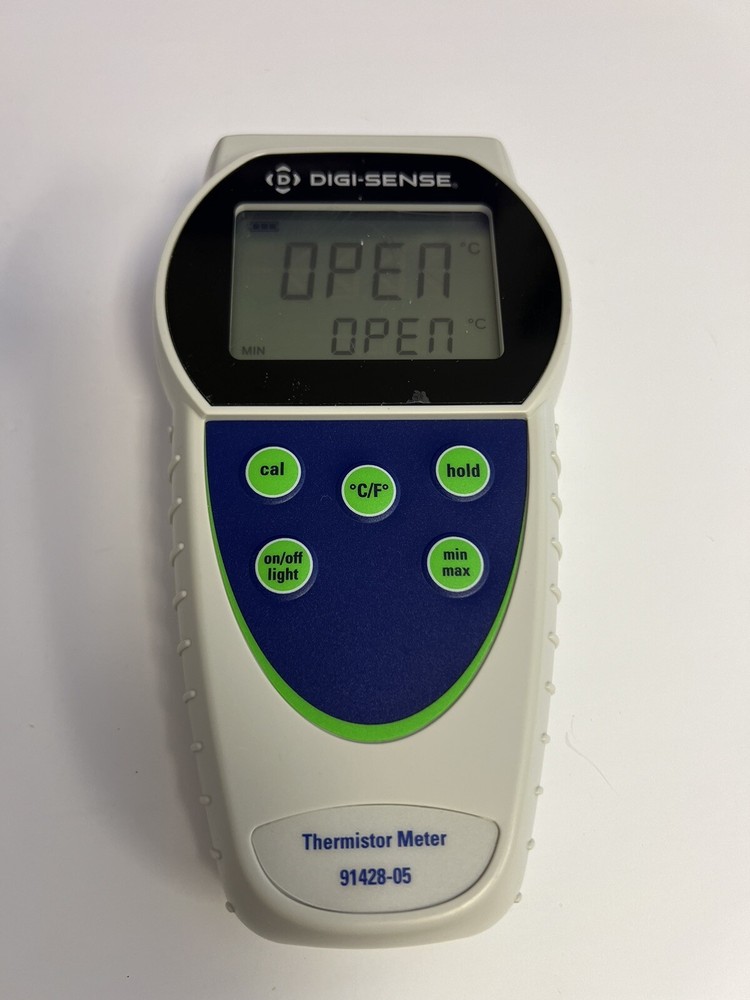 Digi-Sense 91428-05 Temp14 Single-Input Thermistor Thermometer-No Probe