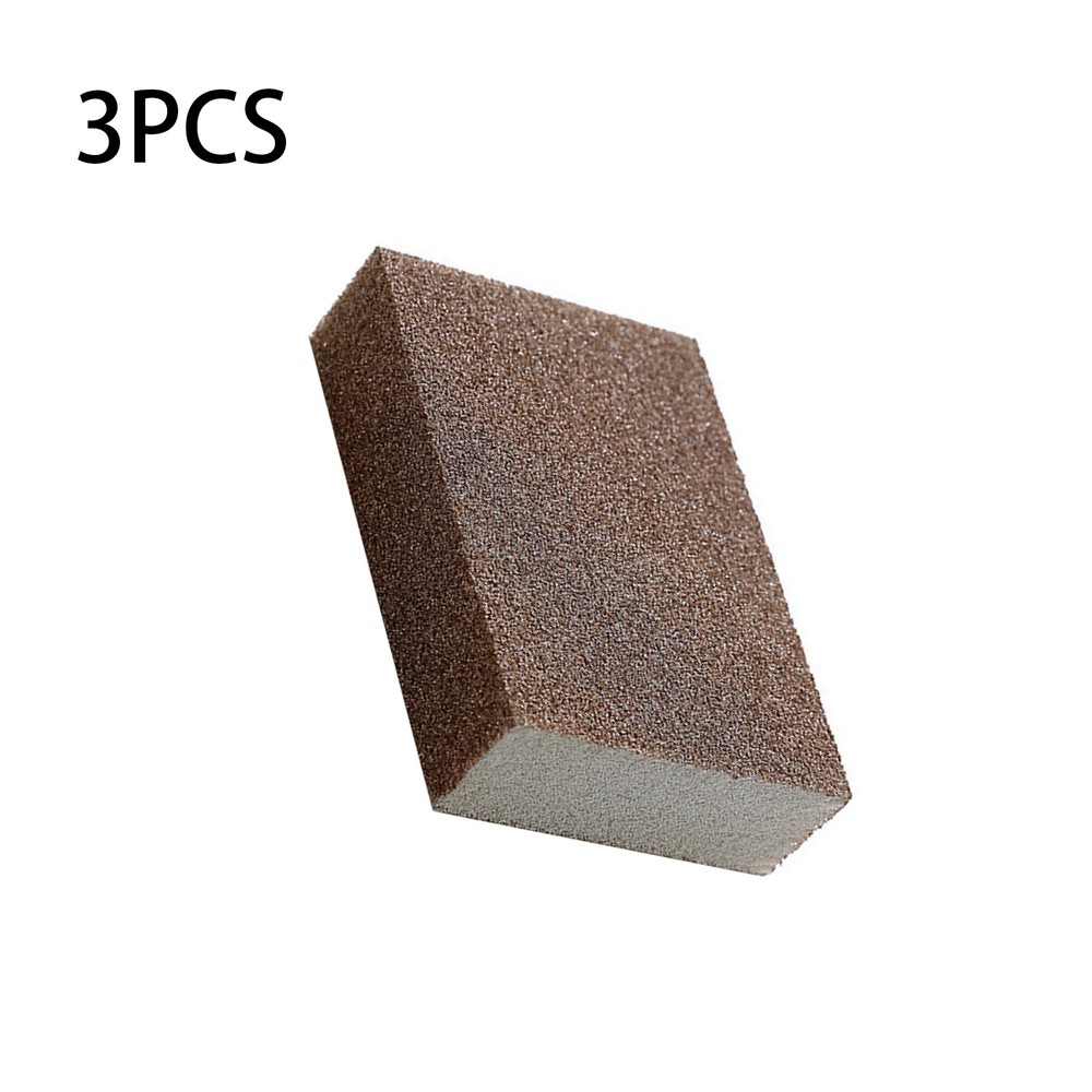 3Pack Carborundum Sponge Brush Kitchen Cleaning Tool Remove Stain & Rust