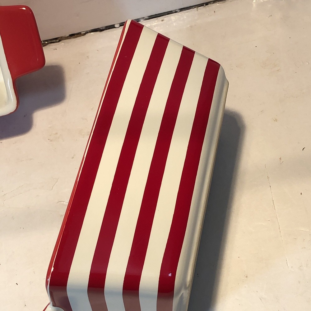 2 Mini Christmas Ceramic Bread Loaf Pans