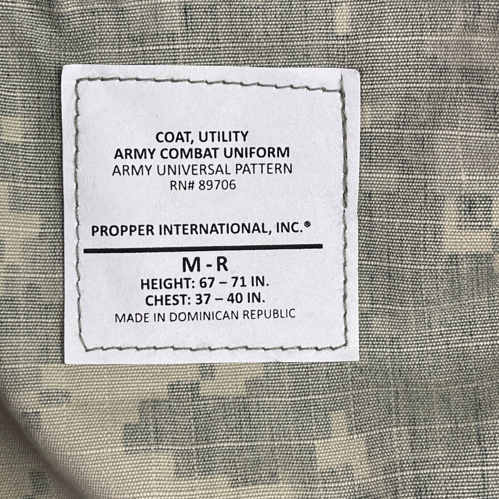 NEW BDU Propper Jacket - ACU Digital Camo - Medium Regular