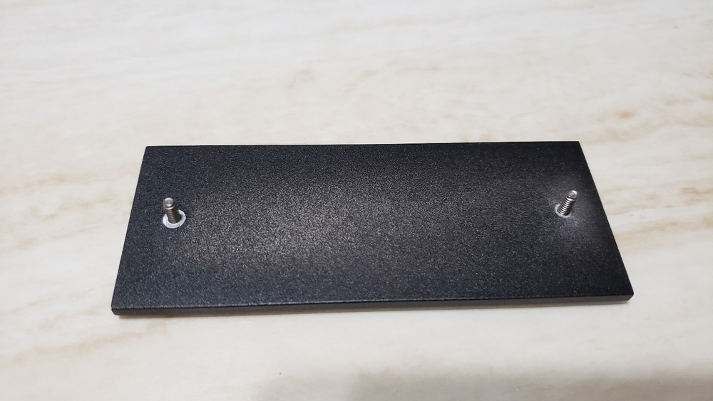 Crestron Modular Amplifier Extrusion Plate, Quarter Width 4525244