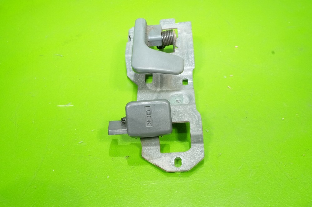 96-00 Civic OEM driver left interior door handle lock light gray