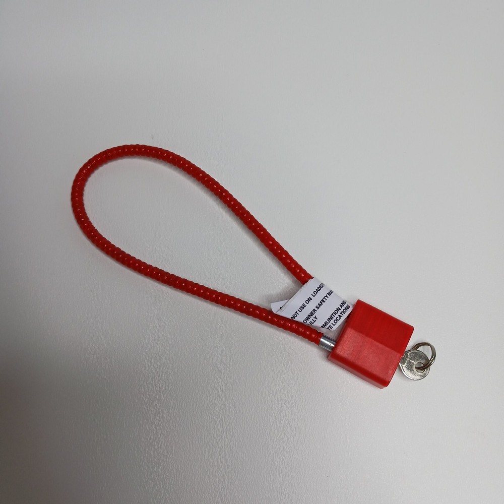 30mm Gun Lock - 7" Cable Lock