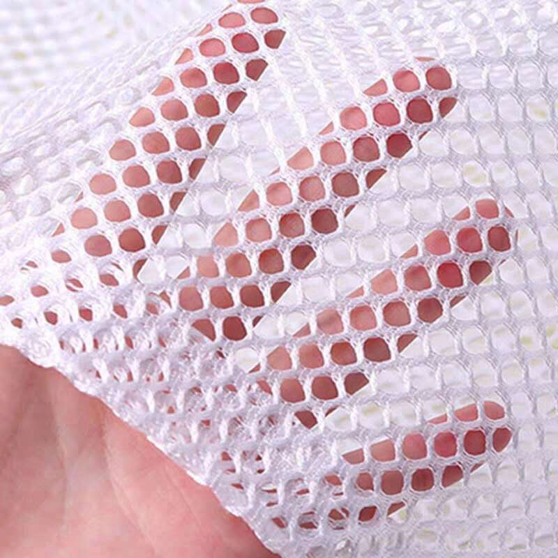 Large Mesh Laundry Bag with Drawstring Jumbo Machine Washing Hamper Accessories
