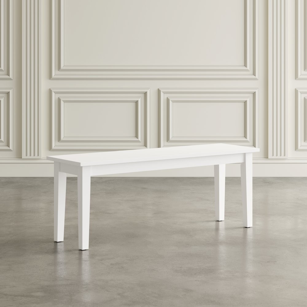 Simplicity Solid Wood 48" Classic Bench