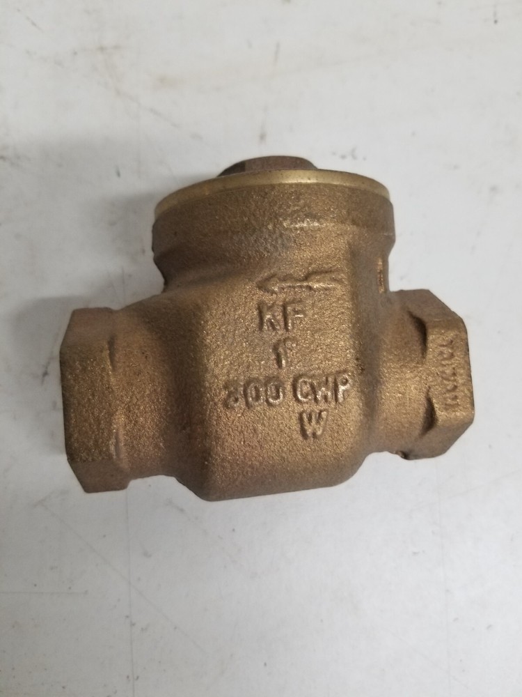 KF 300CWP     1" Brass Check Valve Threaded