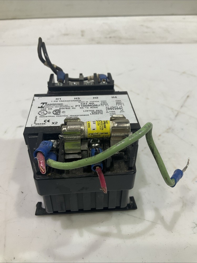 HAMMOND PT100MQMJ CONTROL TRANSFORMER F2M