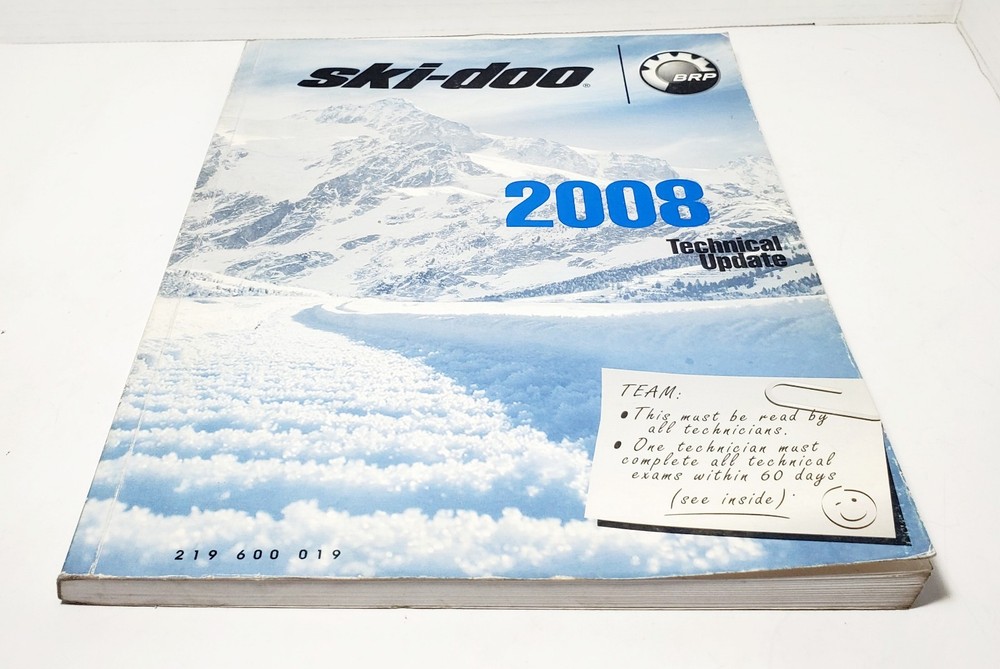 2008 SKI DOO Technical Update Book Manual OEM 219600019
